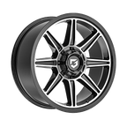 Gear Off Road 773MB  17x9 Cast Aluminum Wheel with 8x6.50 Bolt Pattern and +00 Offset