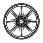 Gear Off Road 773MB  17x9 Cast Aluminum Wheel with 8x6.50 Bolt Pattern and +00 Offset