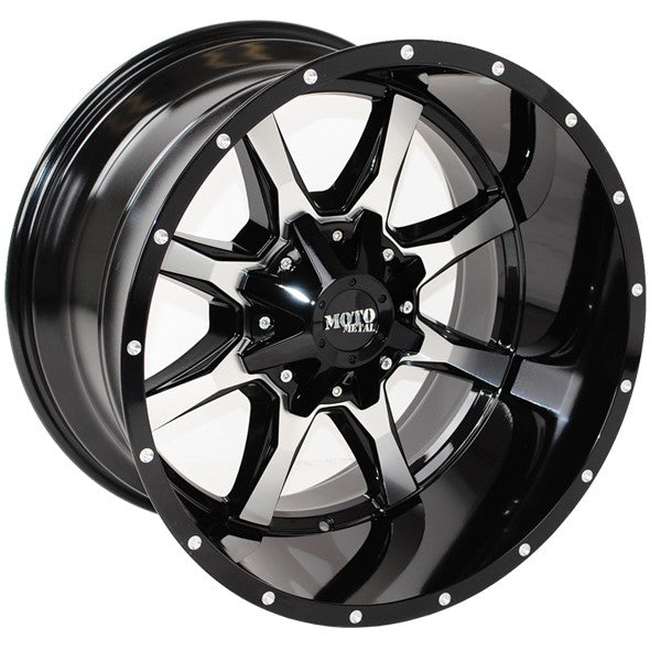 20X12 MOTO METAL MO970 8X170 -44 Offset - SET OF 4