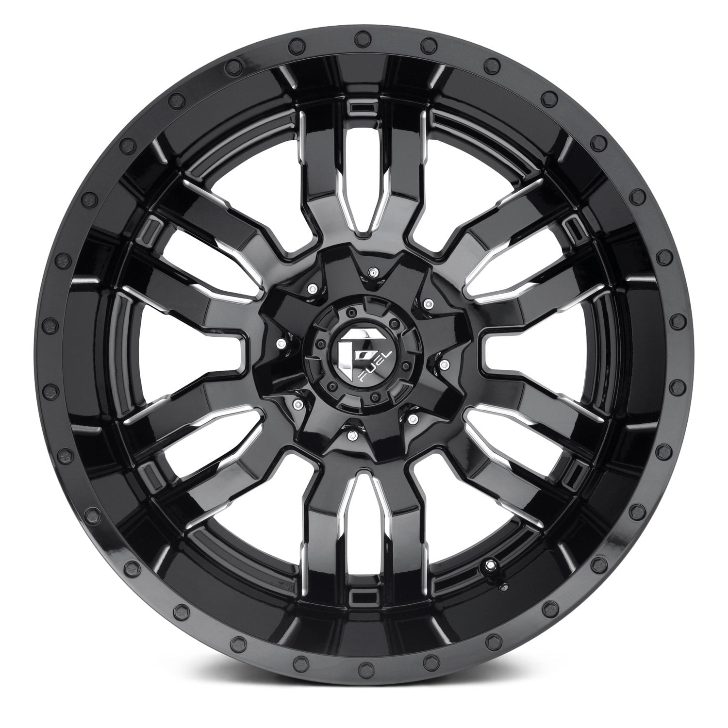 22X12 FUEL D595 SLEDGE 8X170 -44 Offset