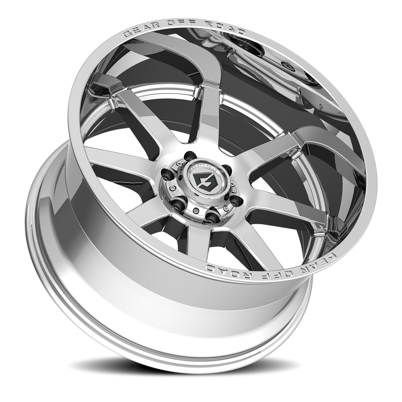 22X12 GEAR 762C PIVOT 8X6.5 -44 Offset - Set of 4