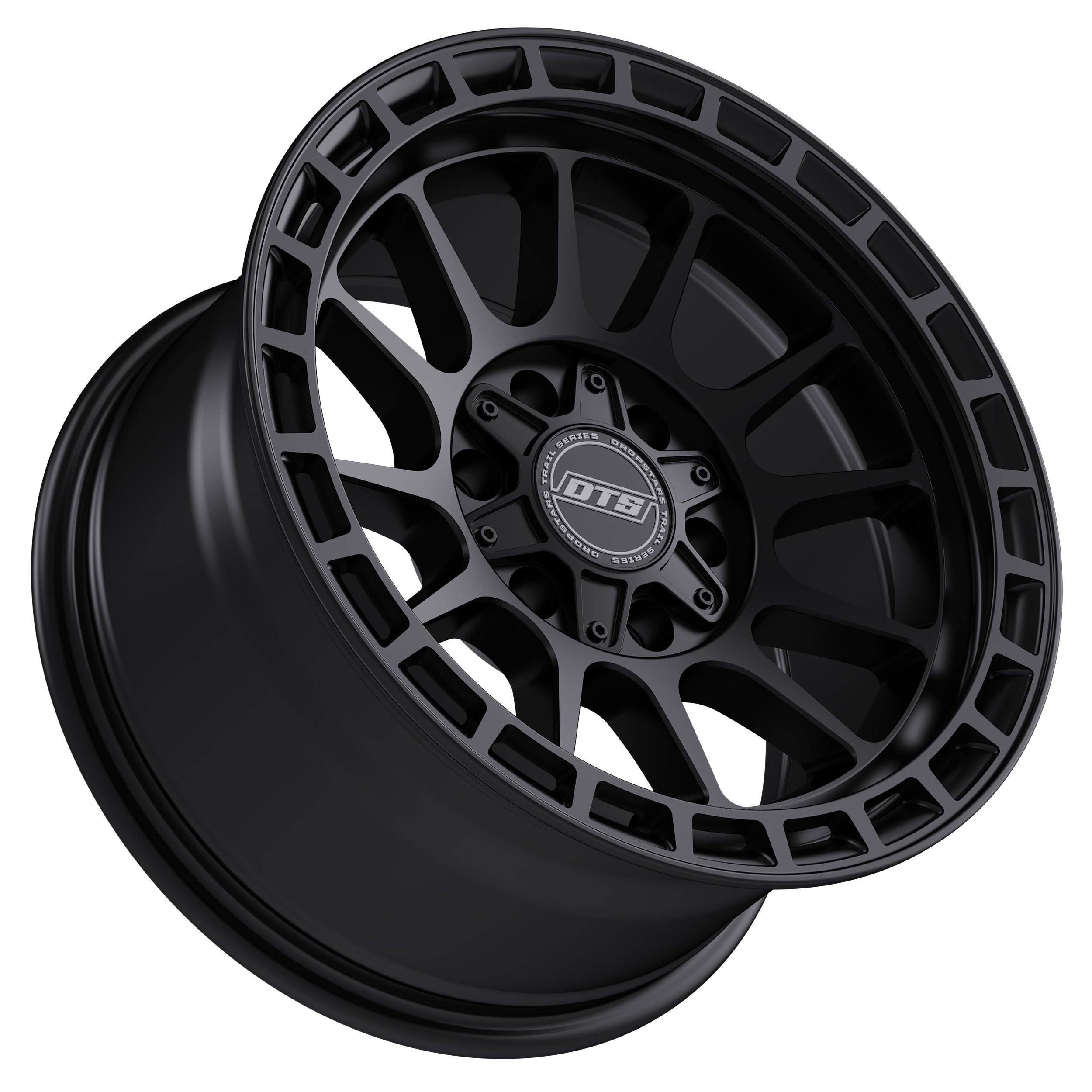 DROPSTAR TRAIL SERIES 606SB WHEELS 6X5.5(139.7) & 6X135 - SATIN BLACK