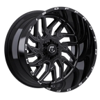 TIS 544BM 22x12 Cast Aluminum Off-Road Wheel with 8x6.50 Bolt Pattern and -44 Offset