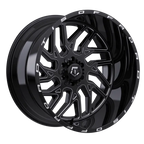 TIS 544BM OFF-ROAD WHEELS 8X180 - GLOSS BLACK & MILLED
