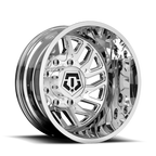 TIS 544C DUALLY WHEELS 8X200 - CHROME - SET OF 6