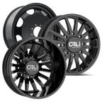 CALI OFF-ROAD SUMMIT 9110D DUALLY WHEELS 8X200 - GLOSS BLACK - SET OF 6