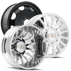 CALI OFF-ROAD SUMMIT 9110 DUALLY WHEELS 8X200 - POLISHED - SET OF 6