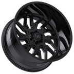 TIS 544B 22x10 Cast Aluminum Wheel with 8x170 Bolt Pattern and +10 Offset