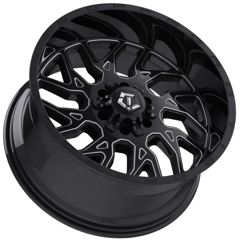 TIS 544BM OFF-ROAD 2.0 WHEELS 8X170 - GLOSS BLACK & MILLED