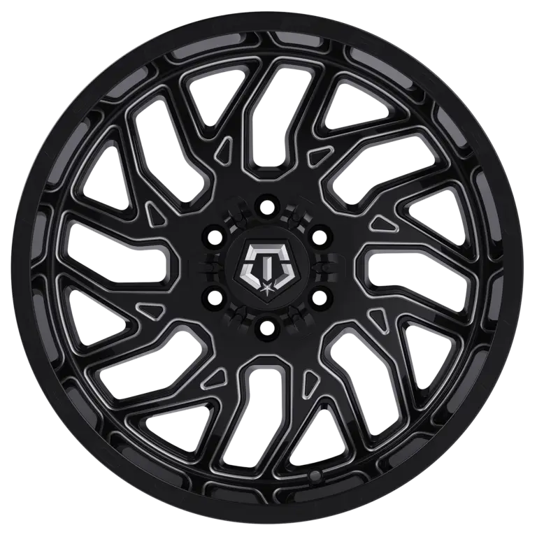 TIS 544BM OFF-ROAD 2.0 WHEELS 8X170 - GLOSS BLACK & MILLED