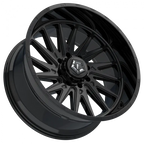 TIS 547B OFF-ROAD WHEELS WITH 8X170 BOLT PATTERN - GLOSS BLACK