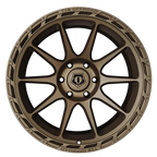 20X9 TIS 563BZ OFF-ROAD WHEELS - 6X5.50 WITH +00 OFFSET - SATIN BRONZE
