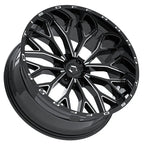 TIS OFF-ROAD 565BM WHEELS 6X135 - GLOSS BLACK & MILLED