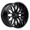 20X9 TIS 565B OFF-ROAD WHEELS - 6X135 WITH +18 OFFSET - GLOSS BLACK