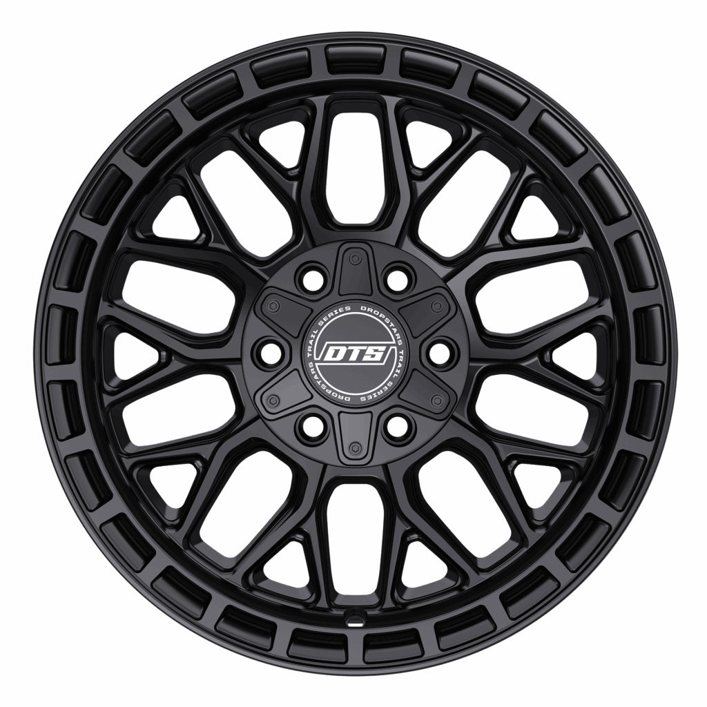 DROPSTAR TRAIL SERIES 605SB WHEELS 6X5.5(139.7) & 6X135 - SATIN BLACK