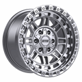 DROPSTAR TRAIL SERIES 603MS WHEELS 5X5.0(127) & 5X5.5(139.7) - MACHINED SILVER