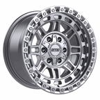 DROPSTAR TRAIL SERIES 603MS WHEELS 5X5.0(127) & 5X5.5(139.7) - MACHINED SILVER