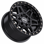 Dropstars Trail Series 602SB 18x9 Cast Aluminum Wheel with 5x5.00/5x5.50 Bolt Pattern and -12 Offset