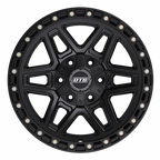 Dropstars Trail Series 602SB 18x9 Cast Aluminum Wheel with 5x5.00/5x5.50 Bolt Pattern and -12 Offset