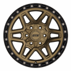 DROPSTAR TRAIL SERIES 602BZB WHEELS 6X5.5(139.7) & 6X135 - SATIN BRONZE