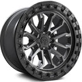 TIS 556AB OFF-ROAD WHEELS - 6X135 - ANTHRACITE WITH BLACK LIP RING