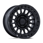 KMC IMS 18x9 Matte Black with Gloss Black Lip Wheel - 5x127 Bolt Pattern +18 Offset