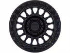 KMC IMS 18x9 Matte Black with Gloss Black Lip Wheel - 5x127 Bolt Pattern +18 Offset