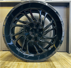 22X12 LEGION OFF-ROAD L2 WHEELS, -44 Offset, 8X170, GLOSS BLACK