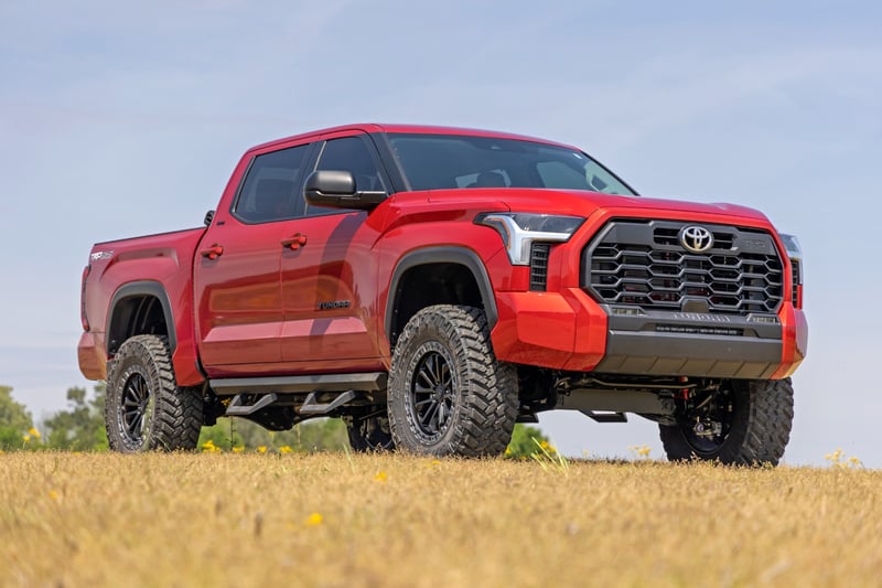 6” Rough Country Lift Kit Toyota Tundra 4WD (2022-2026) With Auto Adjusting Headlights - N3 Struts w/ N3 Rear Shocks