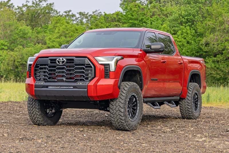 6” Rough Country Lift Kit Toyota Tundra 4WD (2022-2026) With Auto Adjusting Headlights - N3 Struts w/ N3 Rear Shocks