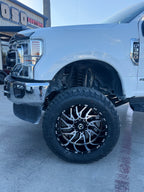 TIS 544MB OFF-ROAD WHEELS WITH 8X180 BOLT PATTERN - GLOSS BLACK & MACHINED FACE