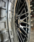 20X10 EVOK EV501 WHEELS 8X170 -19 Offset - GLOSS BLACK