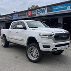 22X12 TIS 544BSM OFF-ROAD WHEELS WITH 8X170 BOLT PATTERN AND -44 OFFSET - SILVER BRUSHED
