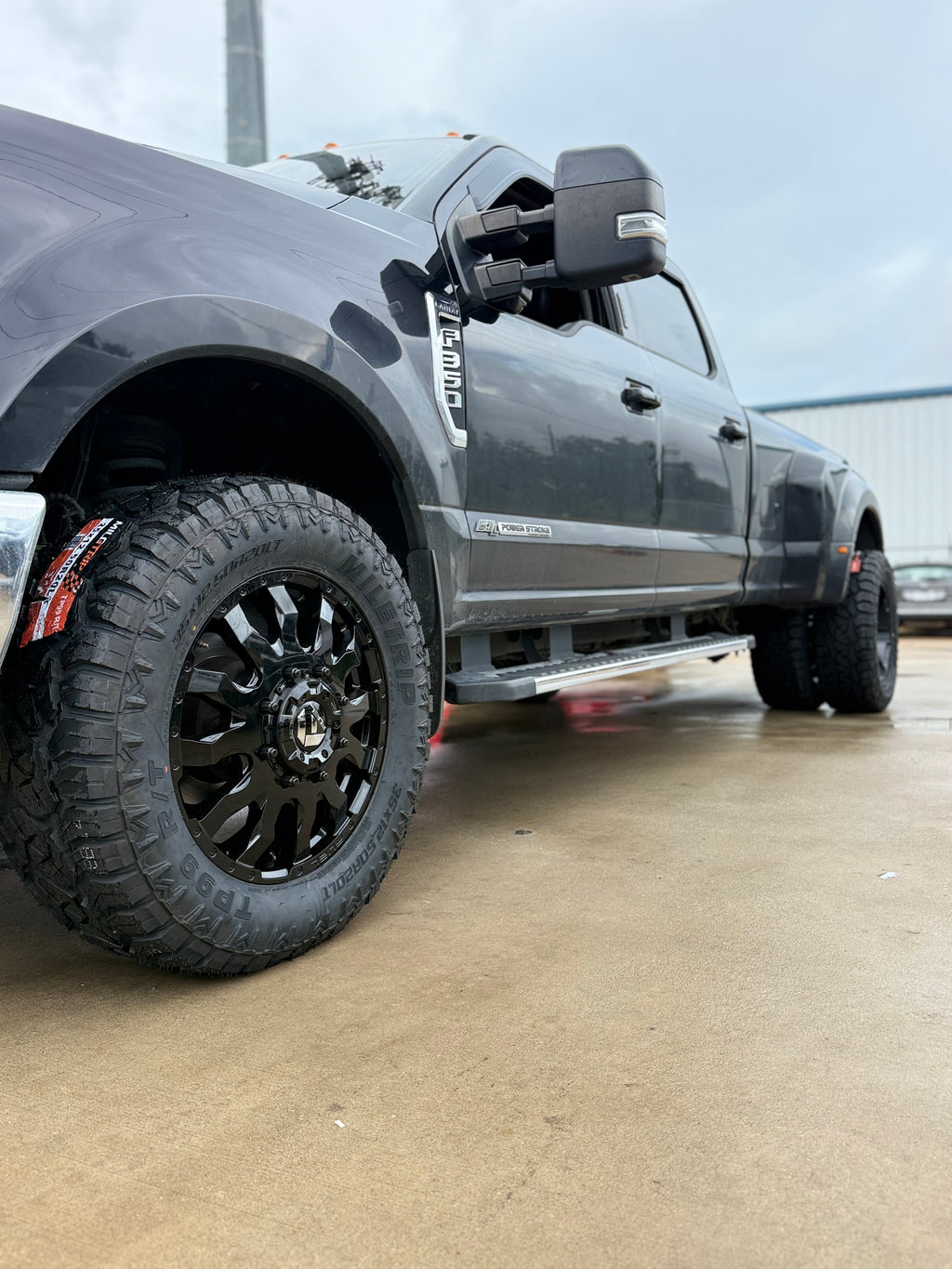 2009 - 2027 FORD F-350 DUALLY WITH 20X8.25 FUEL BLITZ OFF-ROAD WHEELS AND 35X12.50R20 RT TIRES - GALLERY