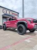 2024 - 2027 TOYOTA TACOMA WITH 20X10 TIS 553B OFF-ROAD WHEELS AND 33X12.50R20 RT TIRES - GALLERY