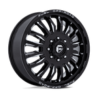FUEL ARC D868 DUALLY WHEELS 8X200 - GLOSS BLACK MILLED