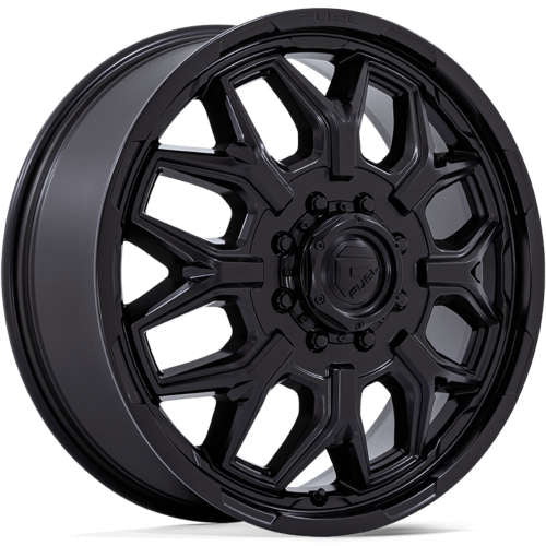 FUEL FLUX D871 DUALLY WHEELS 8X200 - BLACKOUT