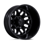 FUEL FLUX D871 DUALLY WHEELS 8X200 - BLACKOUT