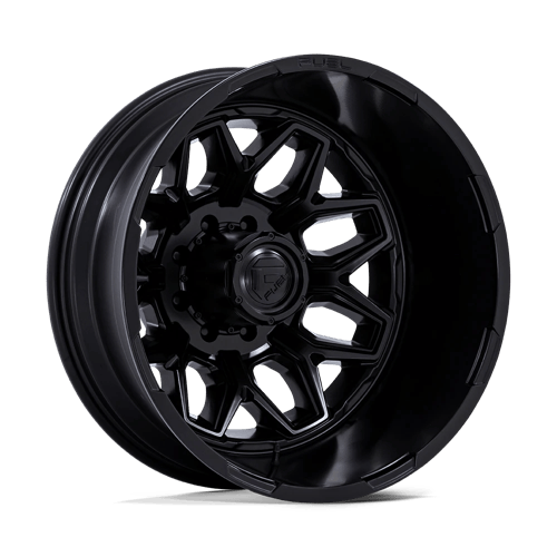 FUEL FLUX D871 DUALLY WHEELS 8X200 - BLACKOUT