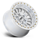 KMC KM239 Impact Beadlock 17x9 Wheel with 6x135 Bolt Pattern and Machined Finish