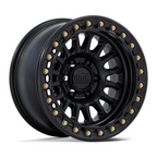 KMC KM239 Impact Beadlock 17x9 Matte Black Wheel with 8x165.1 Bolt Pattern and -38 Offset