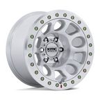 KMC E25 Beadlock 17x9 Wheel with Machined Finish and -12 Offset