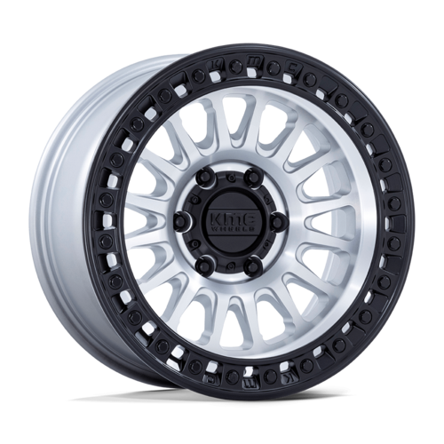 KMC IMS 18x9 Matte Black Lip Machined Finish Wheel - 5x127 Bolt Pattern, +0 Offset, 71.5mm Center Bore
