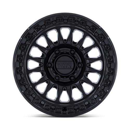 KMC IMS 20x9 Matte Black with Gloss Black Lip Wheel - 5x127 Bolt Pattern, +0 Offset