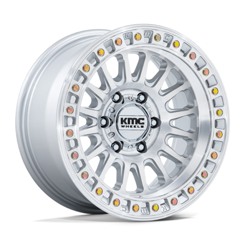 KMC IMS 17x8.5 Inch Silver Alloy Wheel with Machined Face - Model KM552 IMS
