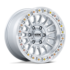KMC IMS 18x9 Inch Alloy Wheel with 6x139.7 Bolt Pattern and Machined Silver Finish