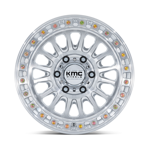 KMC IMS 17x8.5 Inch Alloy Wheel with 6x135 Bolt Pattern and Machined Finish