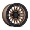KMC IMS 17x8.5 Matte Bronze with Gloss Black Lip Wheel - 6x135 Bolt Pattern, -10 Offset, 87.10 Center Bore