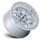KMC KM553 TORX 17x8.5 Inch Alloy Wheel with 6x135 Bolt Pattern and Machined Face Finish