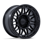 KMC KM555 Attack 17x8.5 Matte Black Alloy Wheel with 6x135 Bolt Pattern and +25 Offset